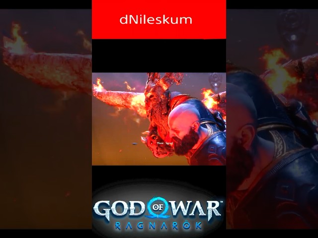 Sigrun saves Kratos and Mimir #godofwar #godofwarragnarok #kratos #atreus #shortsfeed #action #gamer