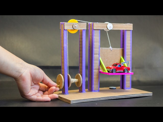 School Science Project | Manual Lift Working Model