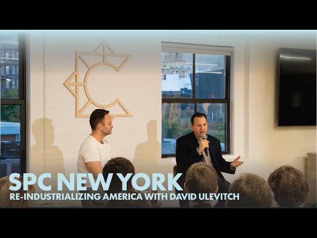 Re-Industrializing America with David Ulevitch