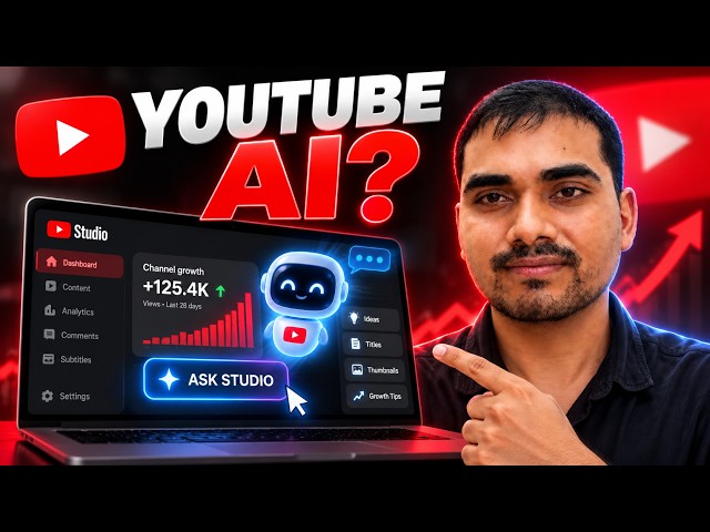 YouTube's Own AI 😱 | How to Grow Your Channel with Ask Studio?