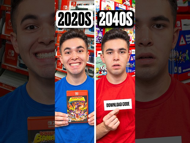 Buying Nintendo Games Then vs. Now!