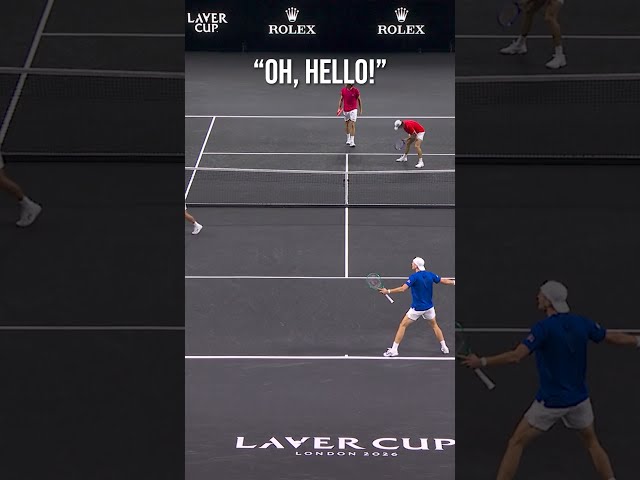 OUTRAGEOUS at the NET! 🔥