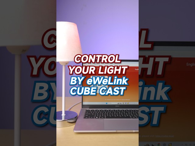 Control your lights by eWeLink CUBE CAST. #smarthome
