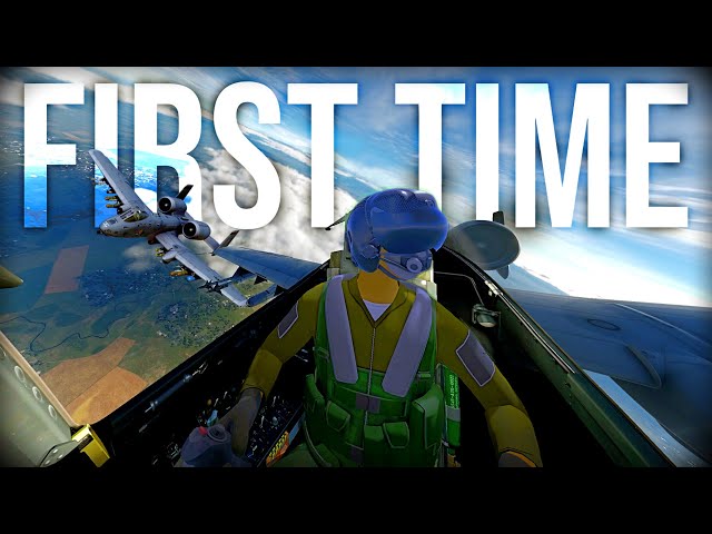 VTOL VR Player tries DCS for the First Time | DCS World A-10a