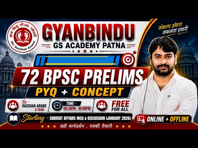 72nd BPSC Special |Current Affairs & Indian Polity |Part -04 |Class- 31| #by_raushan_anand