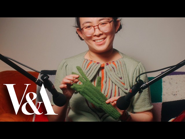 ASMR Knit with Me: 1940s Vintage Gloves | Relaxing 90-Minute Knitting Sounds | ASMR at the Museum