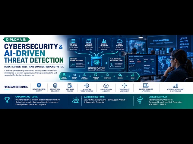 CCHS Cybersecurity AI-Driven Threat Detection Animated
