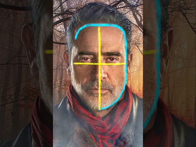 HOW TO DRAW THE NEGAN STEP BY STEP