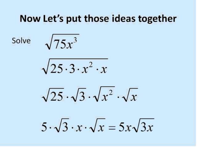 Square Roots with Variables (Simplifying Math)