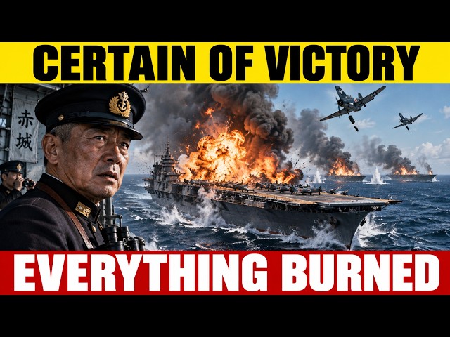Japanese Fleet Sailed To Midway Certain Of Victory — Six Minutes Later, Everything Burned