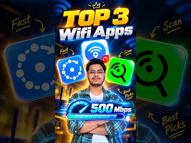 Top 3 WiFi apps 🤯 secret! 🤫