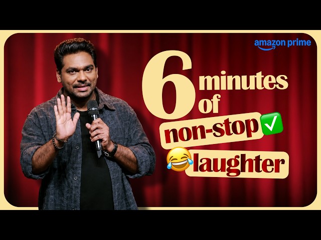 Zakir Khan And 6 Mins Of Unlimited Laughter 🤣 | @ZakirKhan | Stand Up Comedy | Prime Video India
