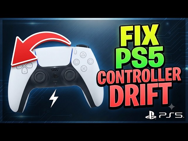 HOW TO FIX A PS5 CONTROLLER THAT KEEPS TURNING LEFT
