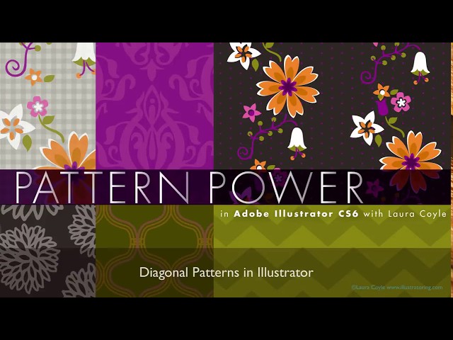 Diagonal Repeat Patterns in Illustrator