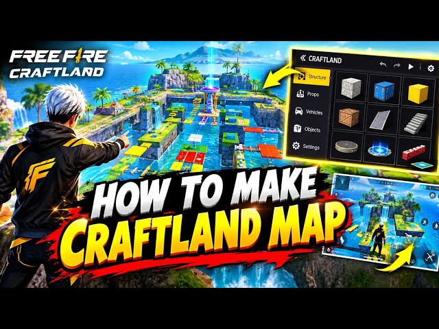 HOW TO MAKE CRAFTLAND MAP | FOR BEGINNERS CRAFTLAND TUTORIAL | HOW TO CREATE PARKOUR MAP 
