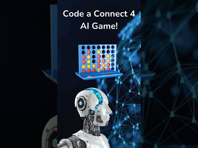 Python Connect Four AI: Code YOUR Own Game 🎮! #python