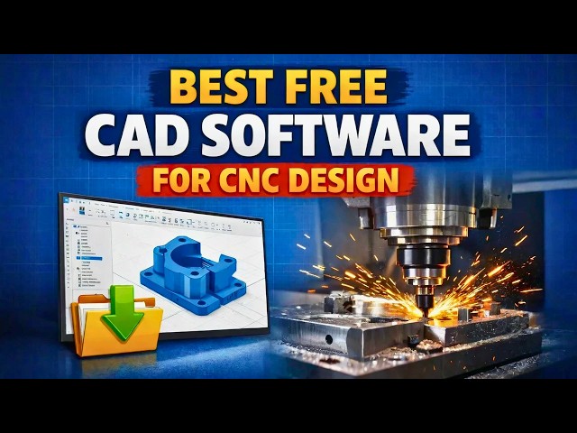 5 Best Free CAD Software for CNC Design 2026