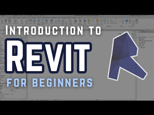 Introduction to Revit  - Tutorial for Beginners
