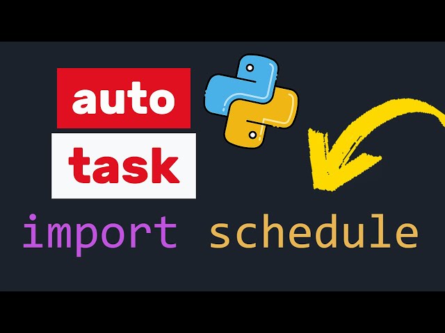 Python Task Scheduler in 3 Minutes! | Automate Anything with Schedule Library