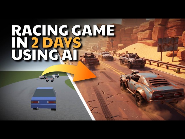I Built a Post-Apocalyptic Racing Game in less than 2 Days using Tripo AI