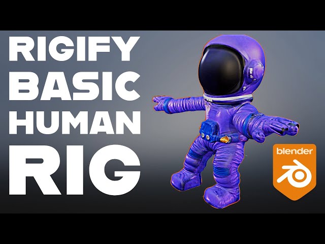 How to Auto-Rig a Character in Blender with Rigify (Quick Tutorial)
