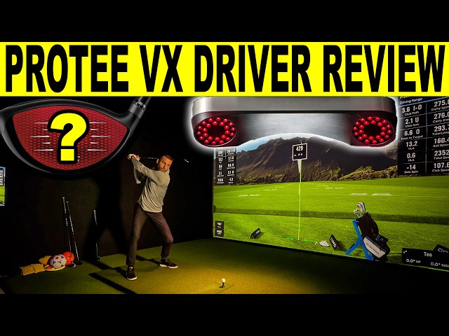 ProTee VX Driver Review! Any Good? (GSPro + No Marked Balls)