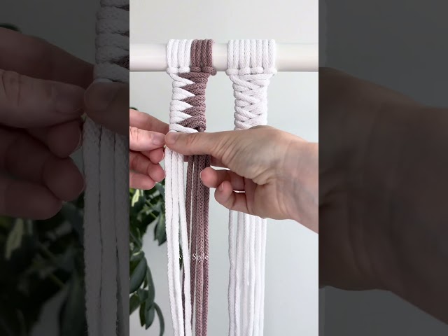 ✨ #macrame #macrametutorial #macrameinspiration #macramelove #macrameknots #macramepatterns