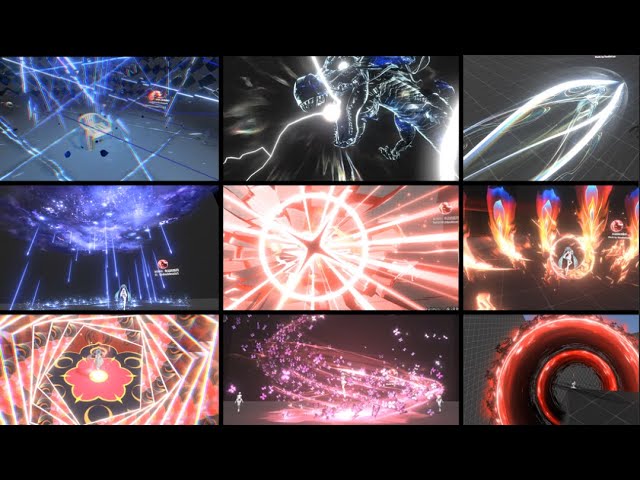 My Realtime VFX Portfolio Showreel（unity）in 2024