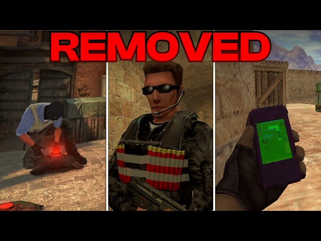 Counter-Strike's Abandoned Weapons and Cut Gear