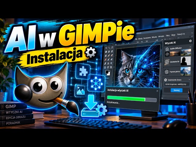 AI w GIMP ie  Instalacja