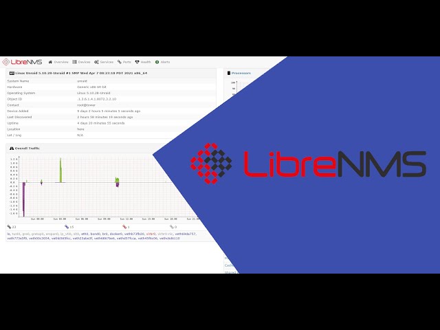 LibreNMS - Monitor all your devices easily!