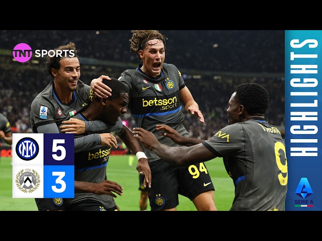What a Comeback! 🔥 | Inter 5-3 Udinese | Serie A Highlights