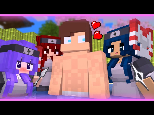 MAIZEN: JJ captured by Ninja Girls - Minecraft Animation JJ & Mikey