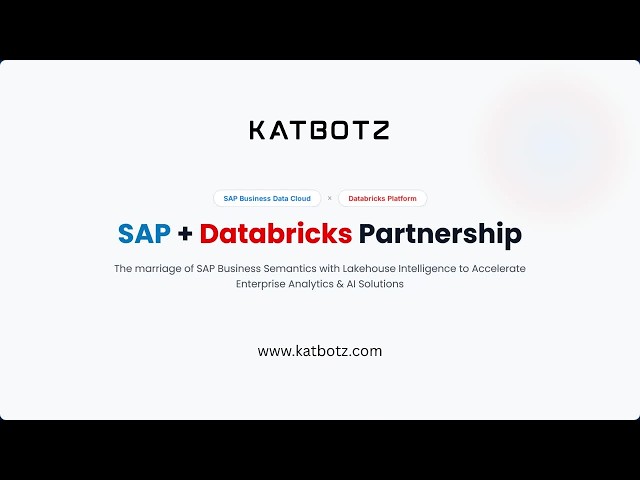 Why the SAP & Databricks Partnership Is a Game Changer for Enterprise AI