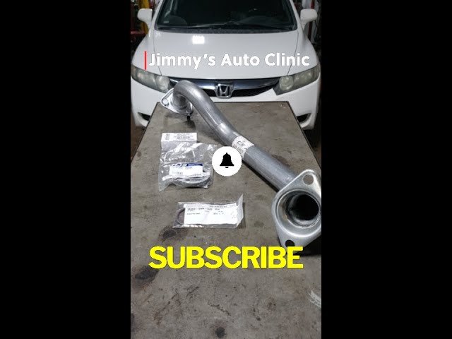 2010 Honda Civic | Front Exhaust Pipe Replacement | Gaskets & Bolts | Short
