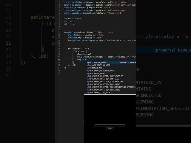 I Built a JavaScript Progress Bar From Scratch