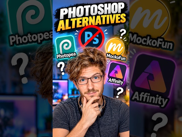 5 Photoshop Alternatives #shorts