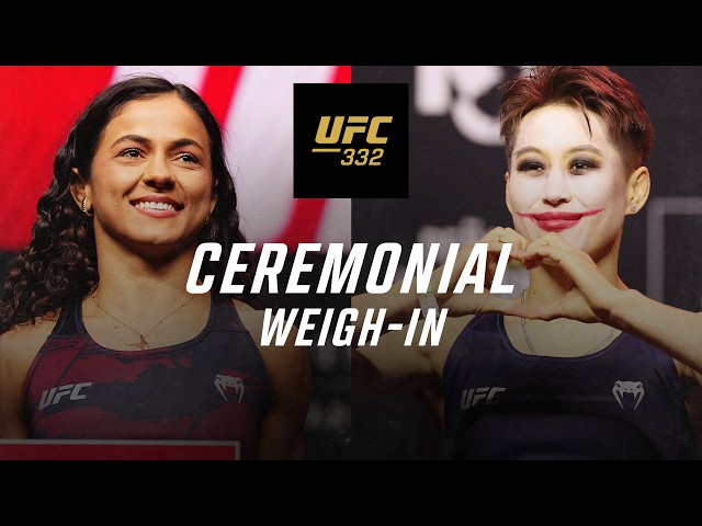 UFC 332: Ceremonial Weigh-In
