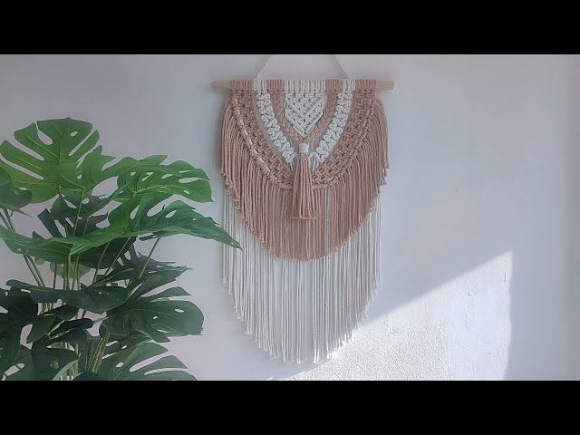 DIY Macrame Layered Wall Hanging | Macrame Tutorial