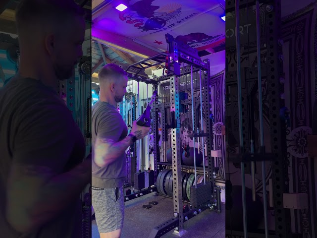 Grip training with the AbMat Saxon Grips!