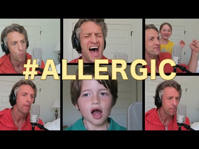 ALLERGIC | ACAPELLA Britney Spears Toxic Parody | The Holderness Family