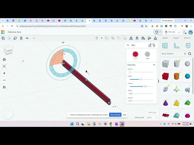 modules in tinkercad