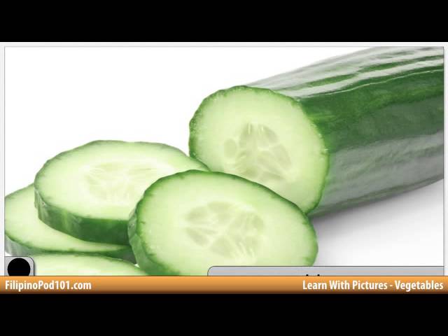 Learn Filipino with Pictures - Get Your Vegetables!