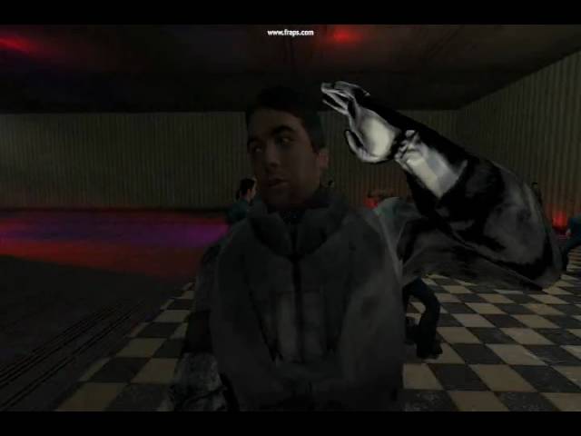 Machinima of the Bar Scene in Hitchhikers Guide to the Galaxy