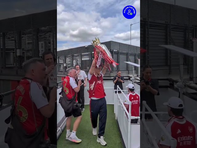 Arsenal Premier League champions Parade!🔥❤️‍🔥🏆