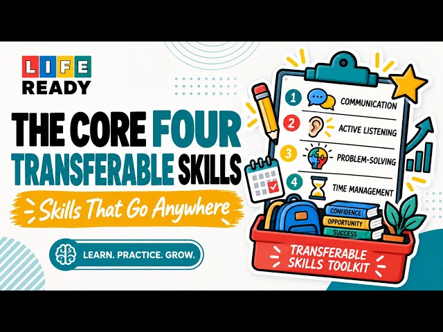 Core Four Transferable Skills | LifeReadyClass.com