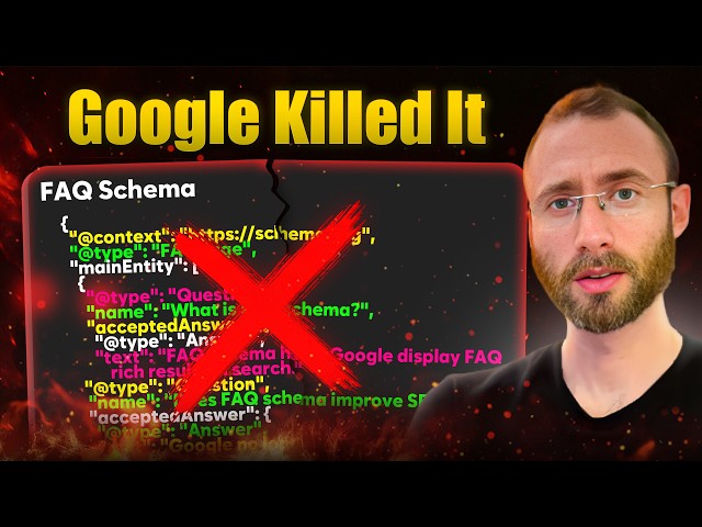 Google Just Killed FAQ Schema (And Most SEOs Still Don’t Get It)
