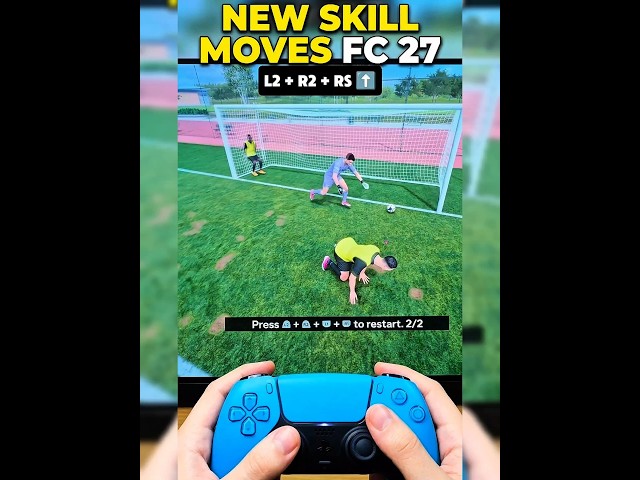 New Skill Moves Tutorial In FC 27 #fc27shorts #fc27tutorial #fc27tips