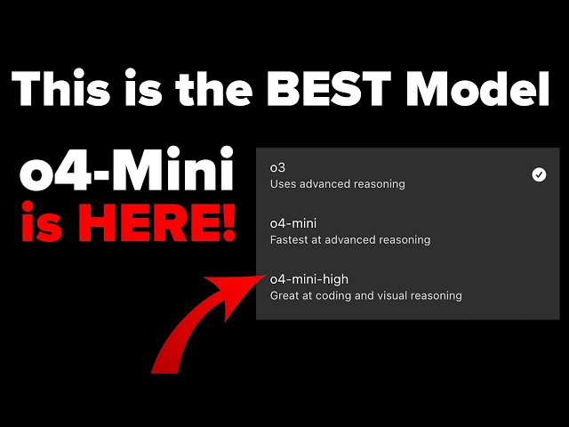 ChatGPT o3 and o4-Mini is HERE! Major Coding Upgrade