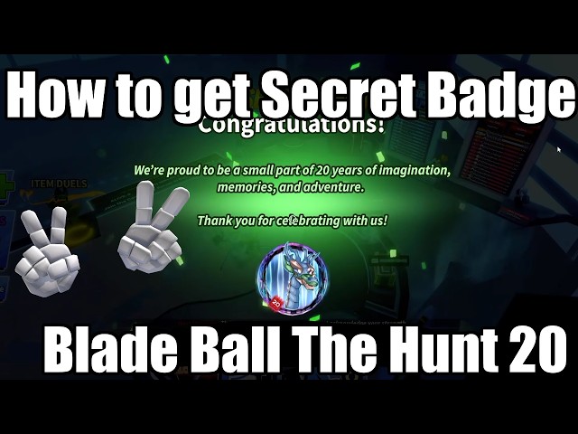 (NERFED) How do the Blade Ball Secret Quest in The Hunt: Roblox 20 | Bugged NPCs